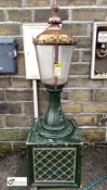 Andy Thornton original Garden Lamp with decorative