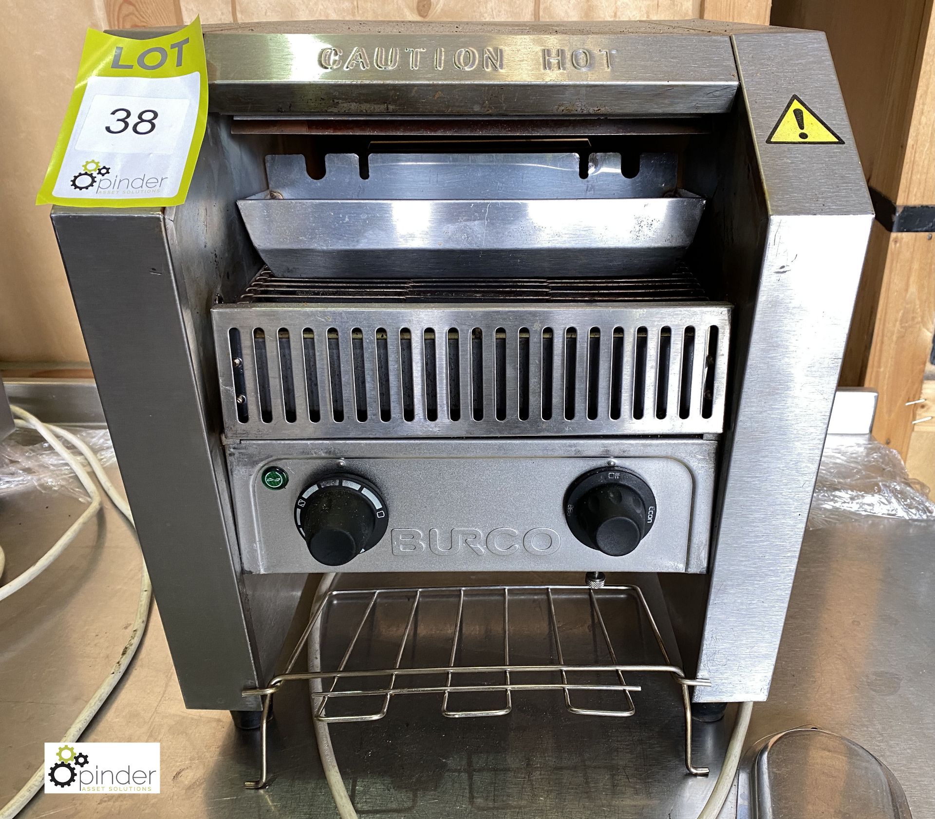 Burco BC TSCBV01 stainless steel Conveyor Toaster, 240volts (LOCATION: Stanningley, Leeds) - Image 2 of 4