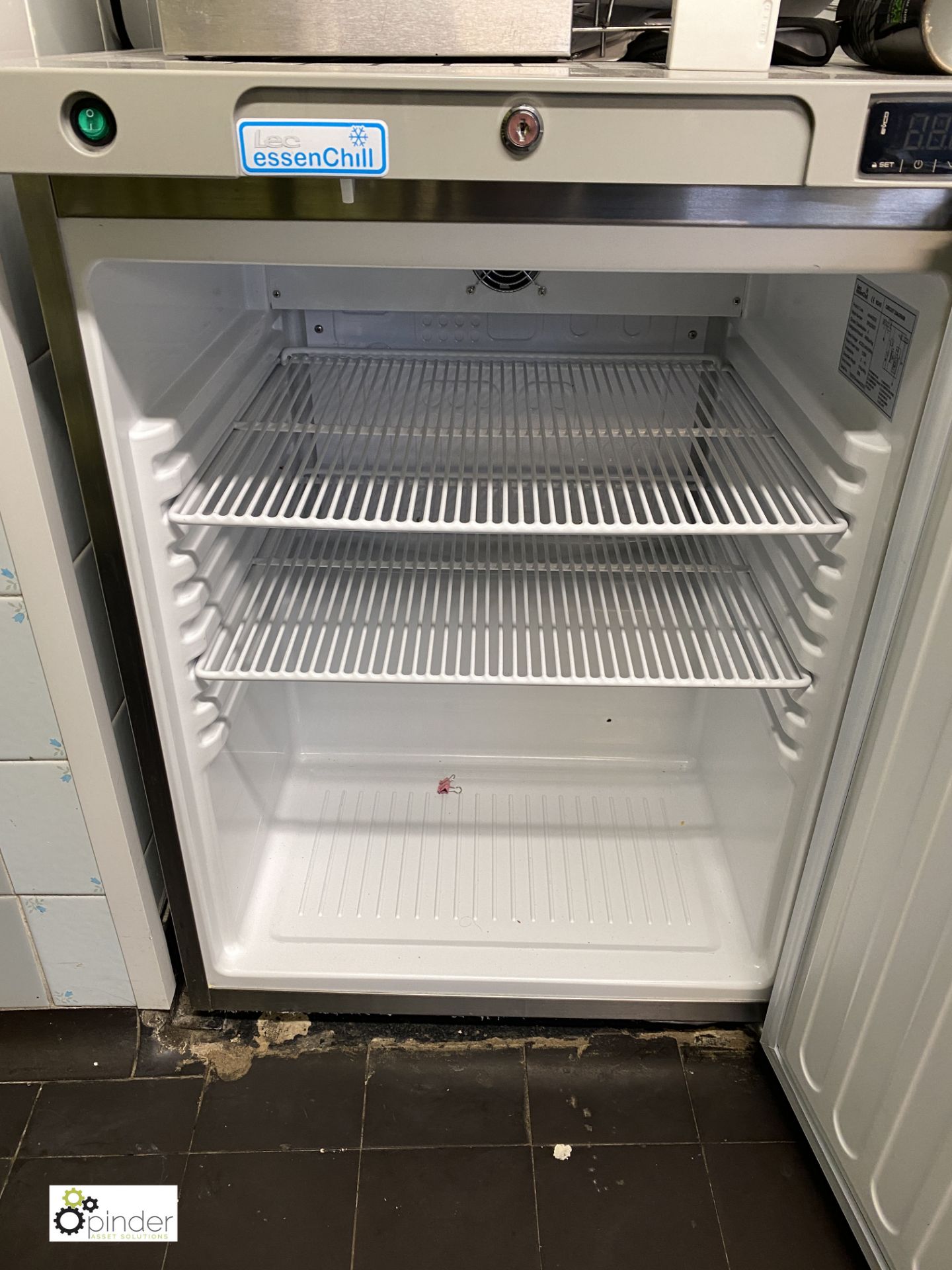 LEC Essenchill BRS200ST under counter Freezer, 600mm x 620mm x 840mm high (in Kitchen) (LOCATION: - Image 2 of 3