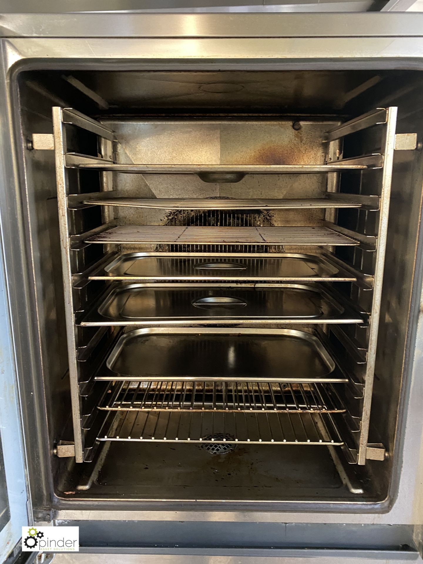 Lainox HME101P Combi Oven, 1000mm wide x 860mm deep x 1100mm high, 400volts, with stainless steel - Image 5 of 8