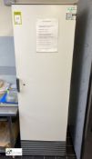 Caravell 390 single door Fridge, 590mm x 640mm x 1850mm high, 240volts (in Kitchen) (LOCATION: