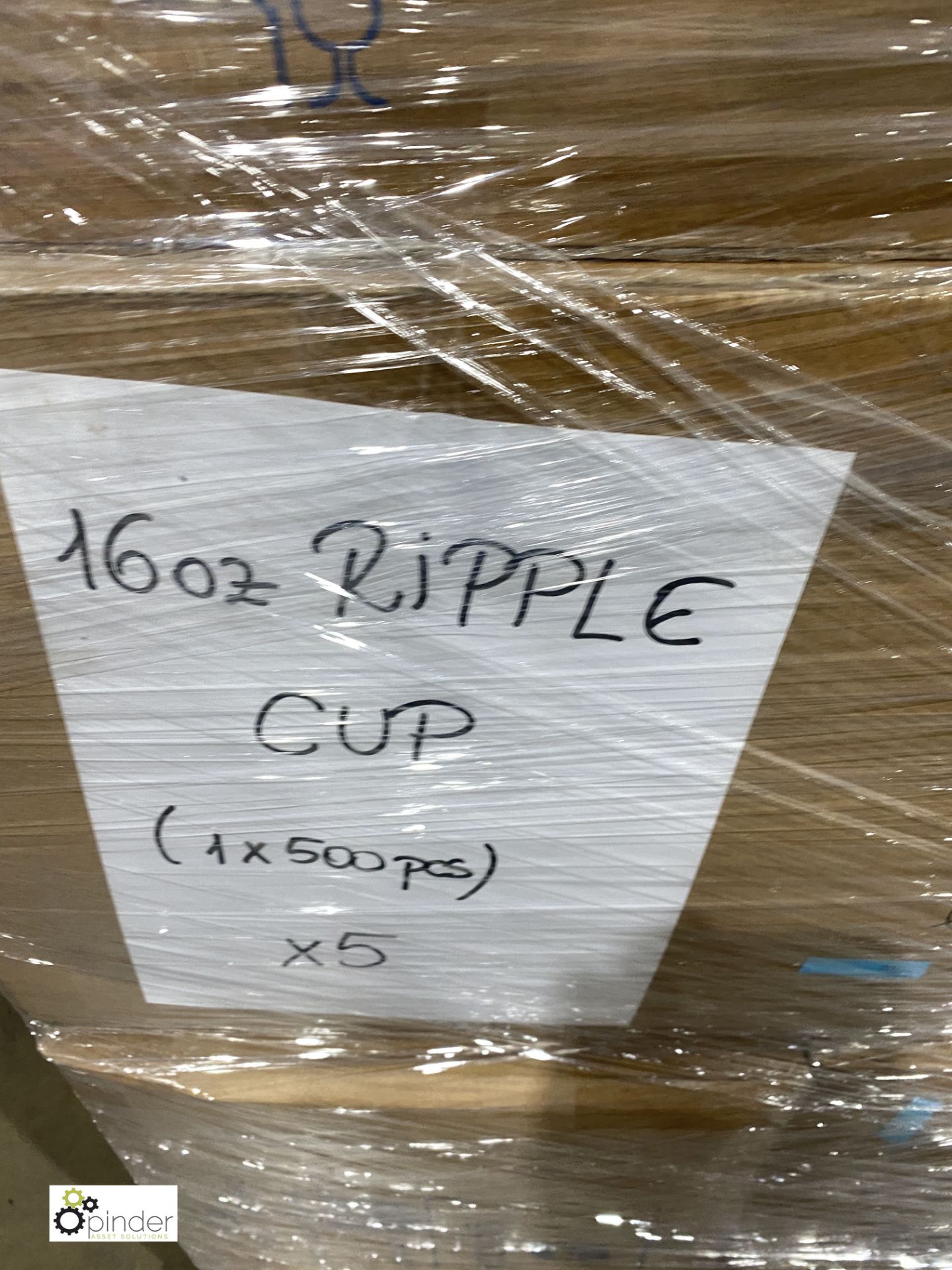 5 boxes 16oz Ripple Cups, black, 500 per box; 1 box rainbow range Ripple Cups, 500 per box; 1 box - Image 6 of 12