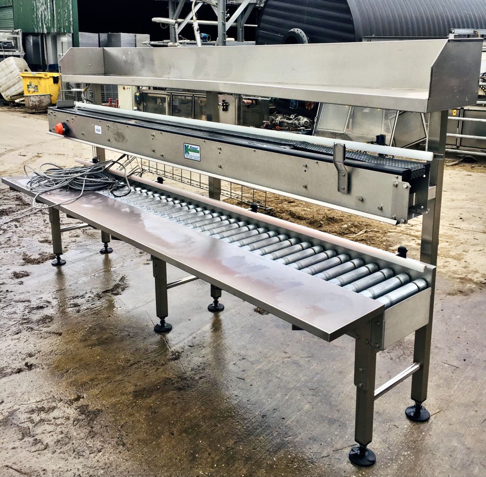 Kensal stainless steel Roller Conveyor, with inbui