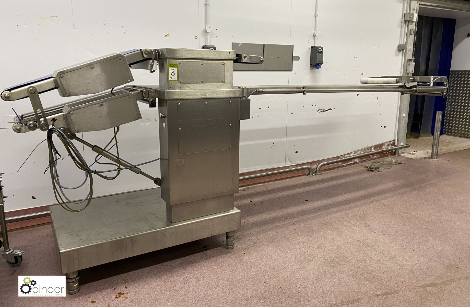 Weber CCE twin deck transport Conveyor, belt width