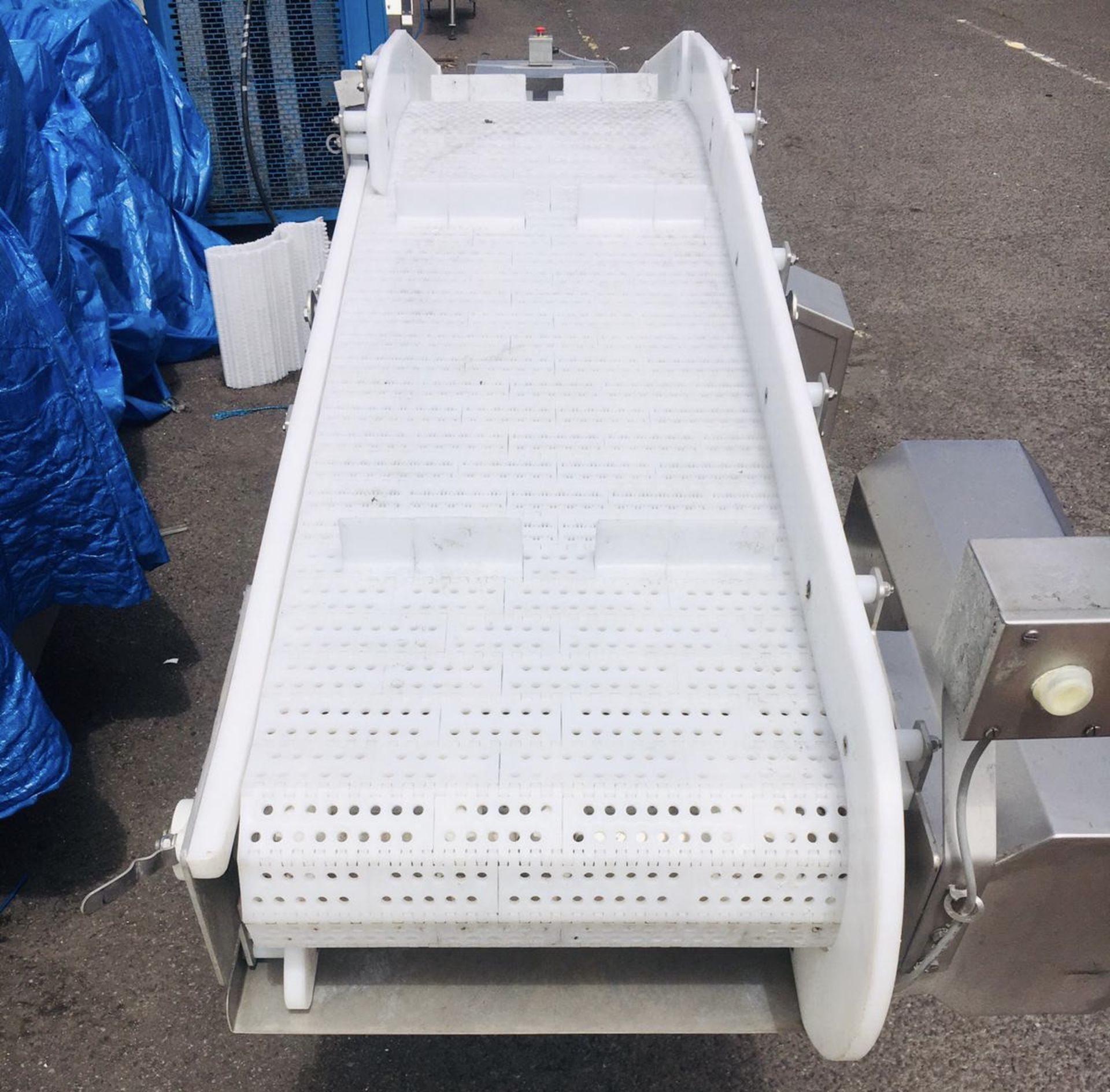 SF stainless steel mobile powered Conveyor, 5600mm - Image 5 of 7