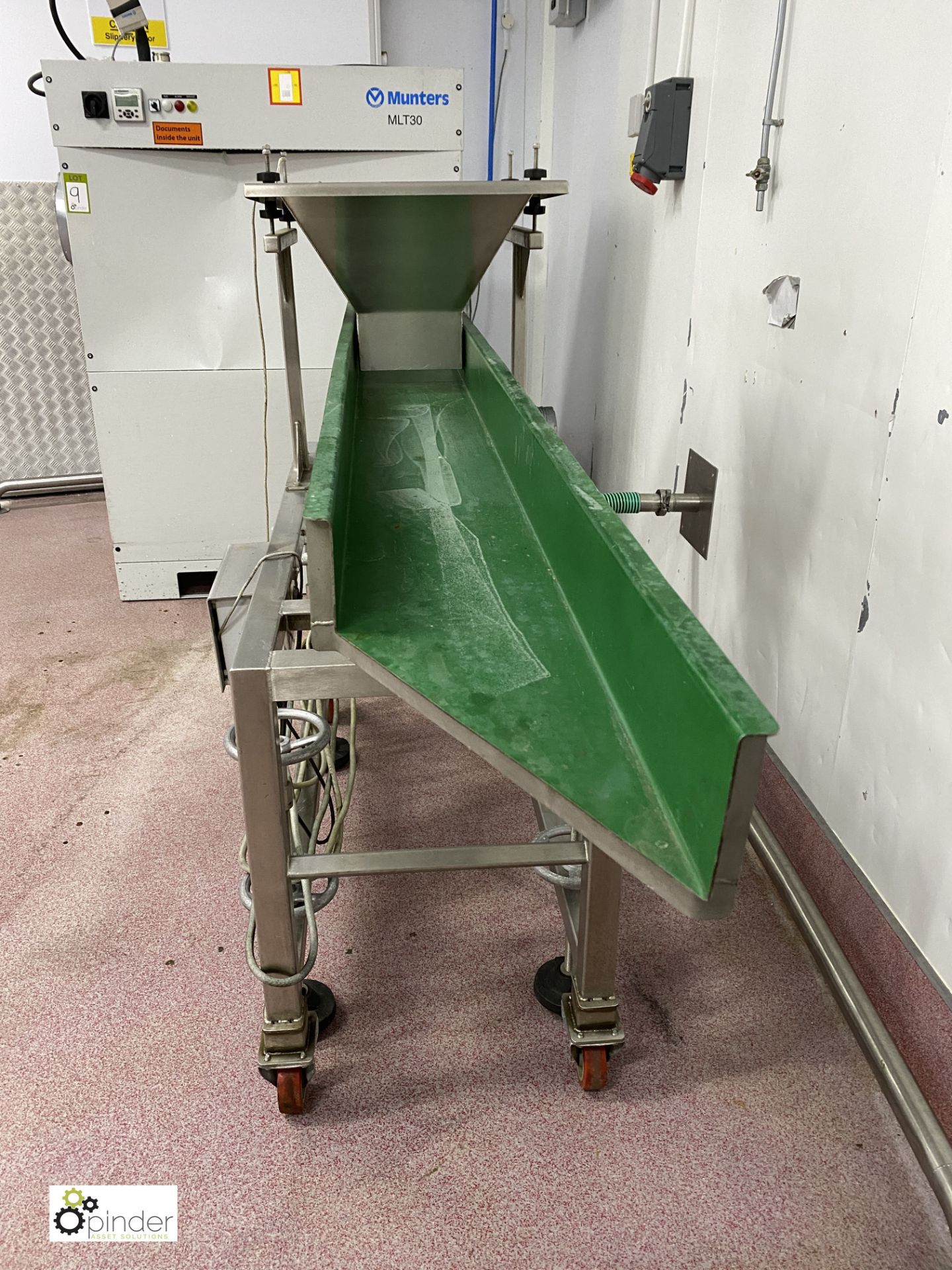 Riley Automation stainless steel mobile Vibratory - Image 5 of 7