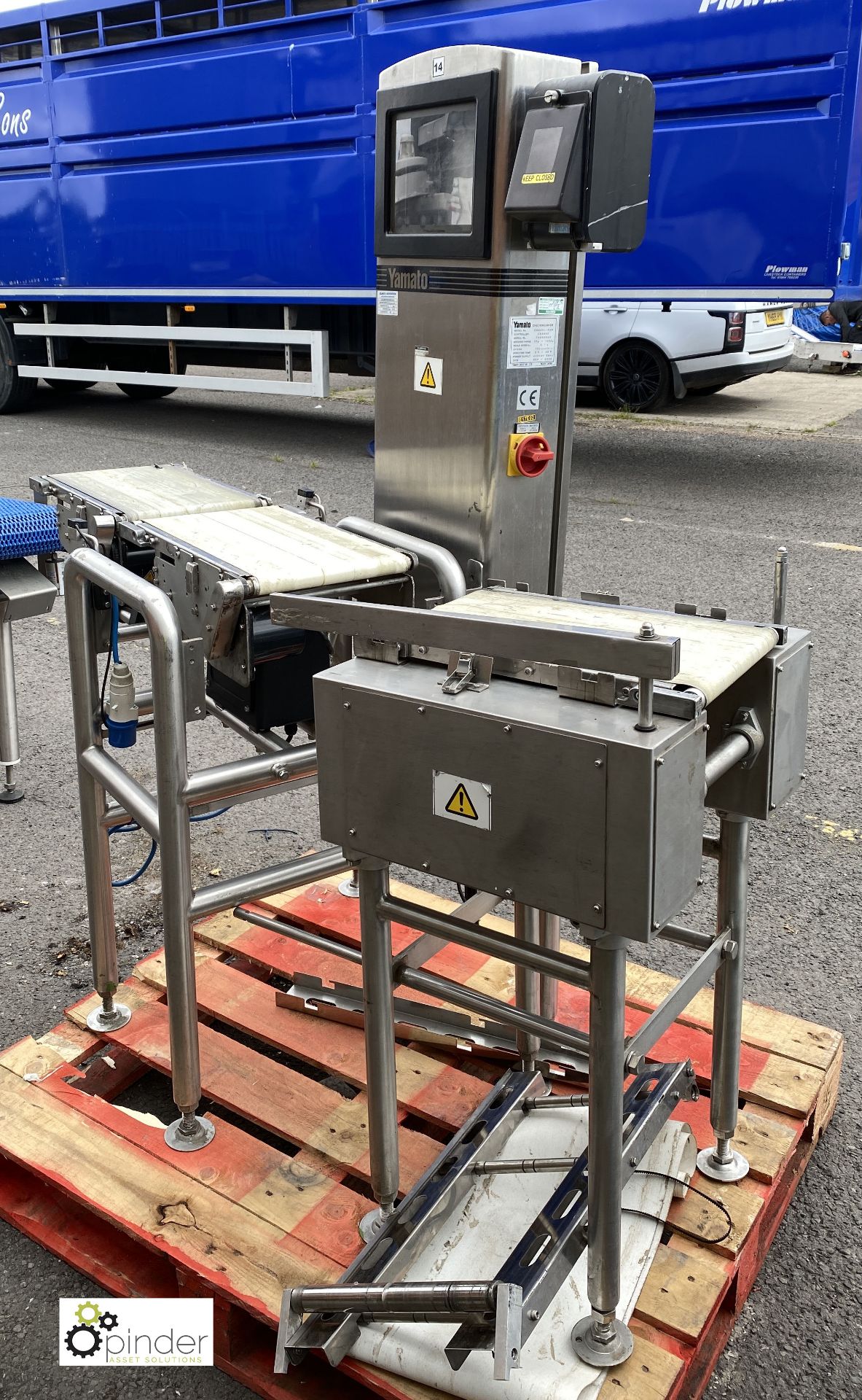 Yamato CSG20L-FOP stainless steel Checkweigher, 20 - Image 8 of 8