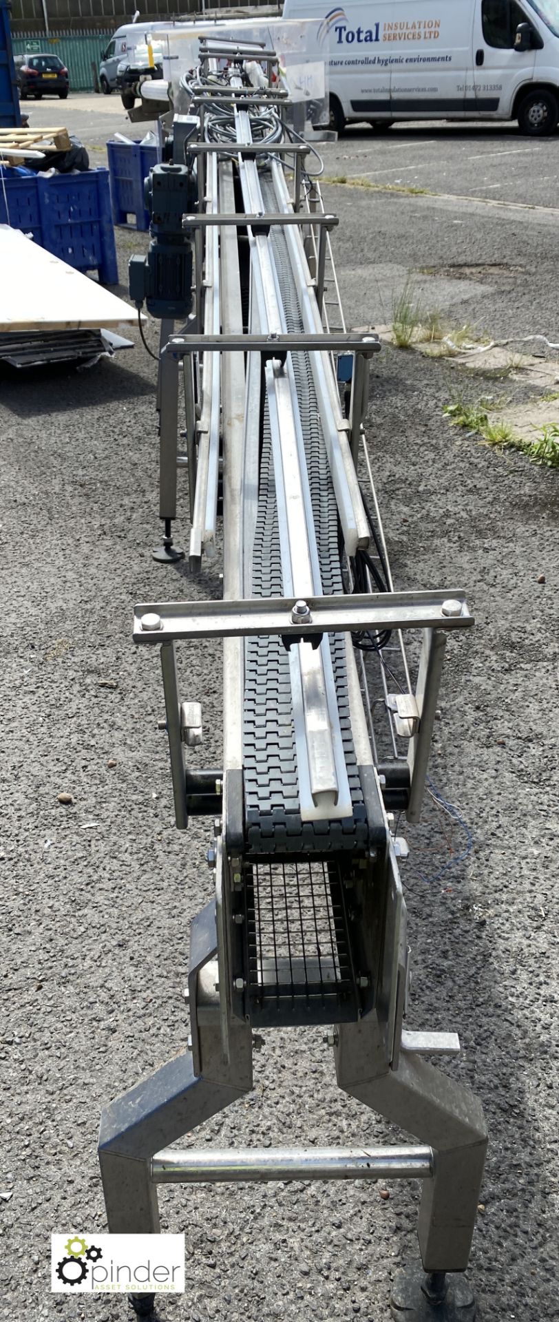 Kensal stainless steel narrow powered Conveyor, 39 - Image 5 of 6