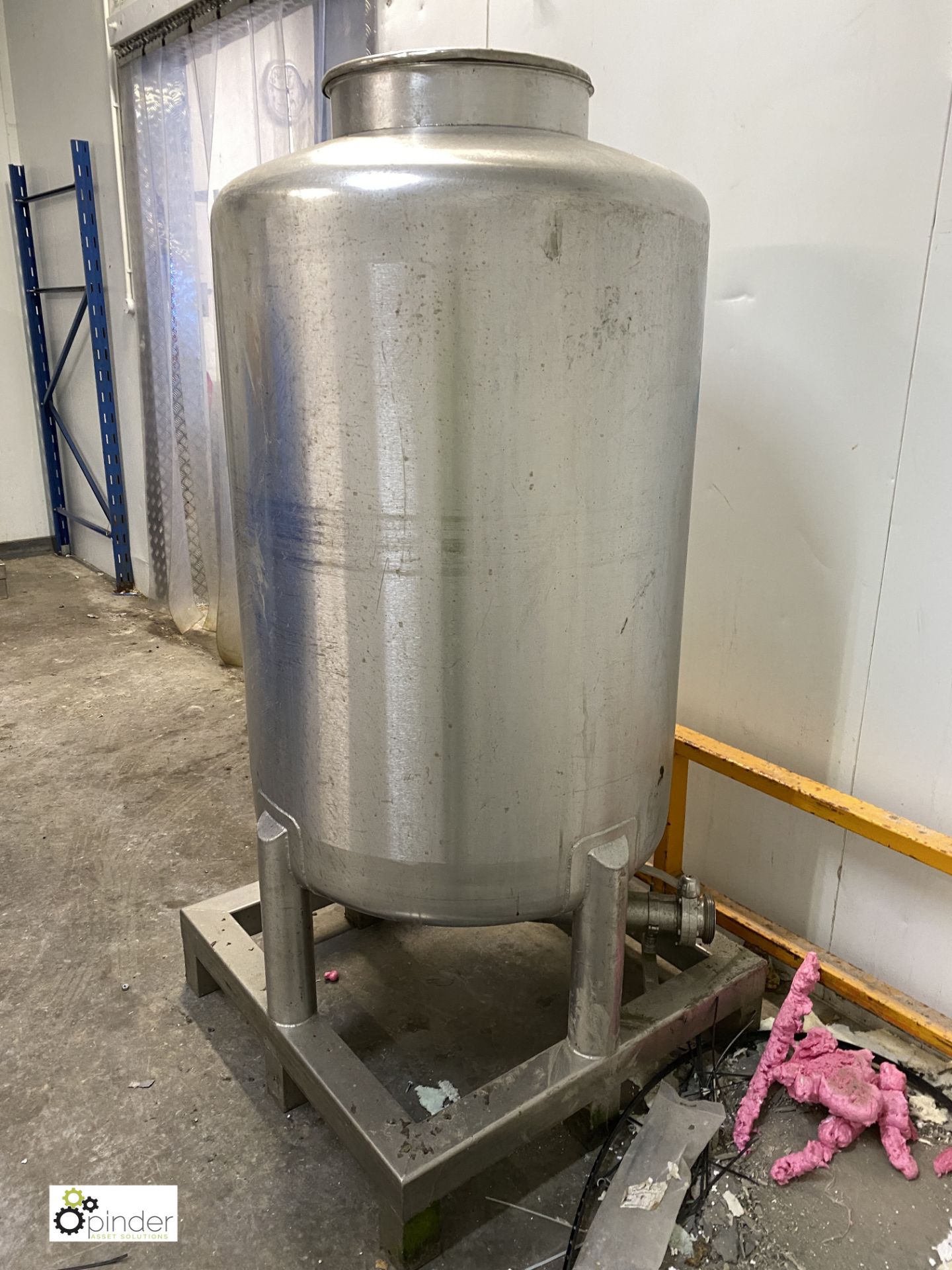 Wincanton stainless steel Tank, mounted on stainle - Image 4 of 4