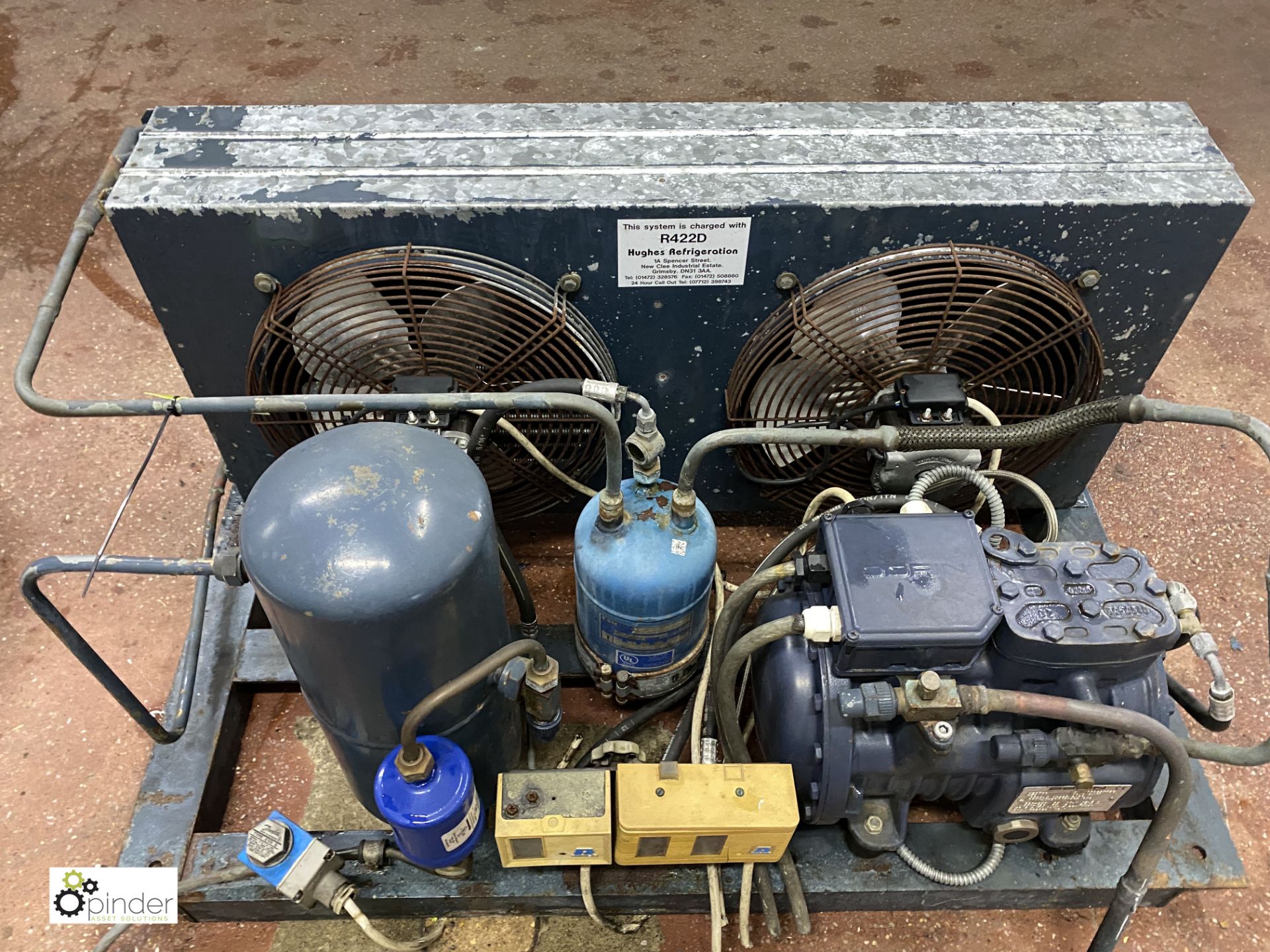 Dorin twin fan Chiller Unit (LOCATION: Grimsby) (p - Image 4 of 4