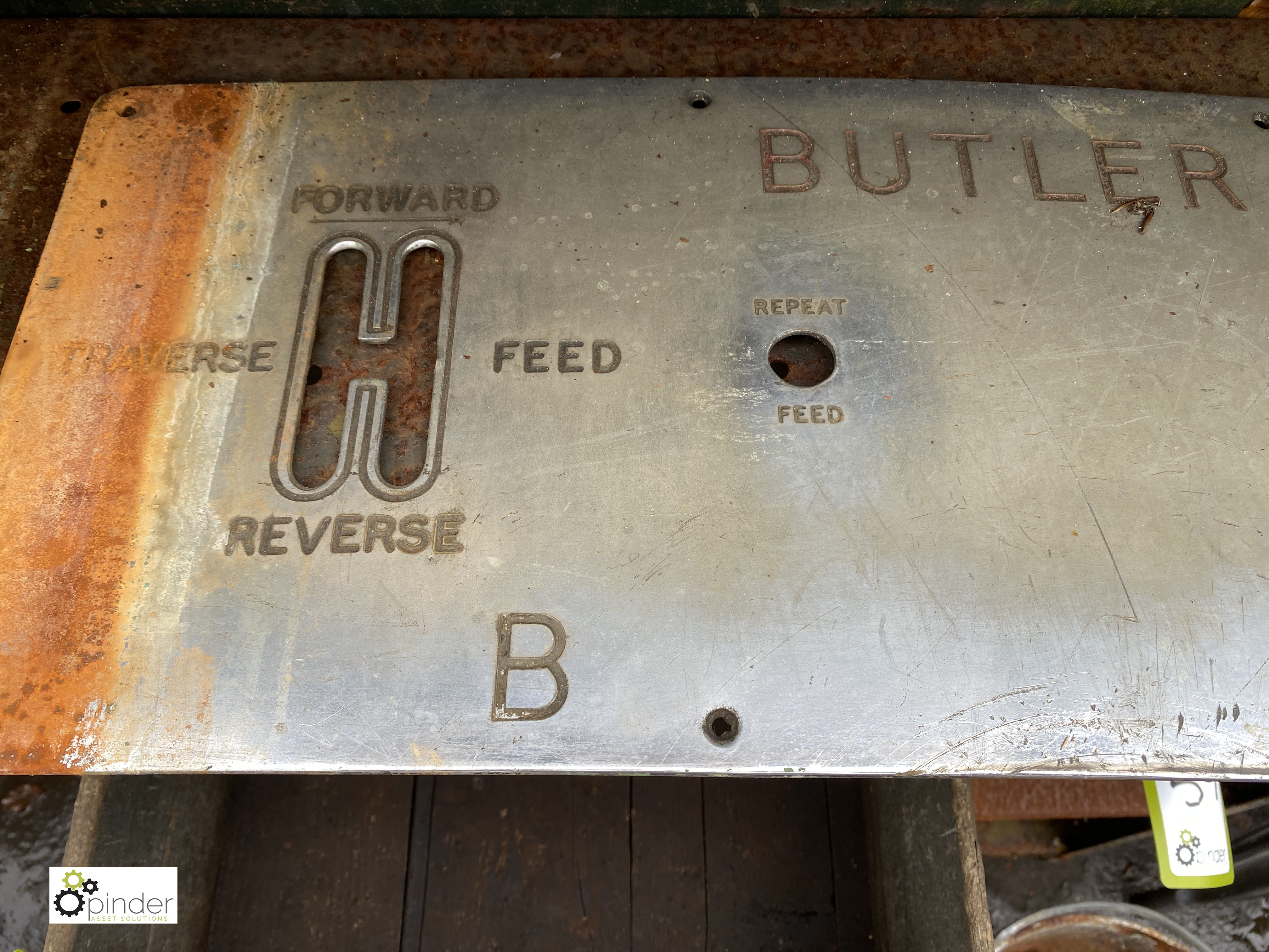 Butler Machine Plate (LOCATION: Sussex Street, Sheffield) - Image 3 of 3