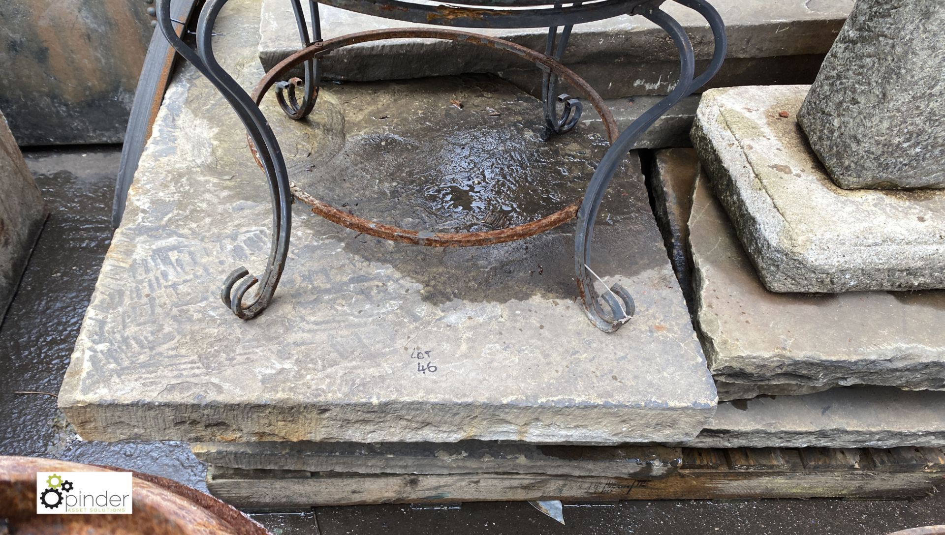 Quantity of Yorkshire stone Slabs, to pallet (LOCATION: Sussex Street, Sheffield) - Image 2 of 4