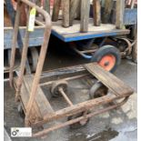 Steel framed Mill Cart, 840mm x 520mm (LOCATION: Sussex Street, Sheffield)