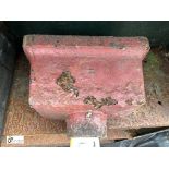 Cast iron Hopper, 220mm x 125mm x 125mm (LOCATION: Sussex Street, Sheffield)