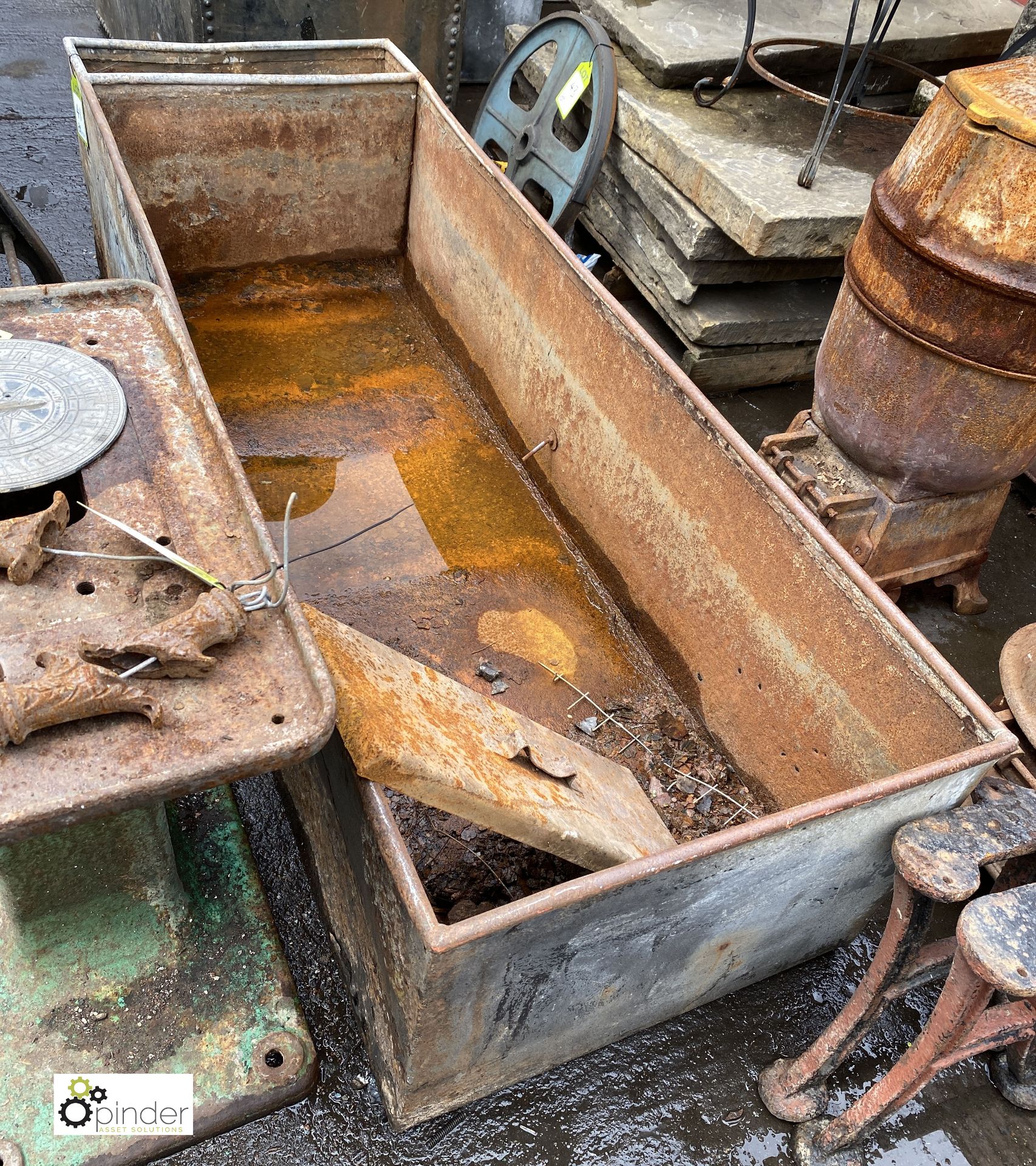 Steel Water Tank, 1840mm x 620mm x 450mm high (LOCATION: Sussex Street, Sheffield) - Image 3 of 5