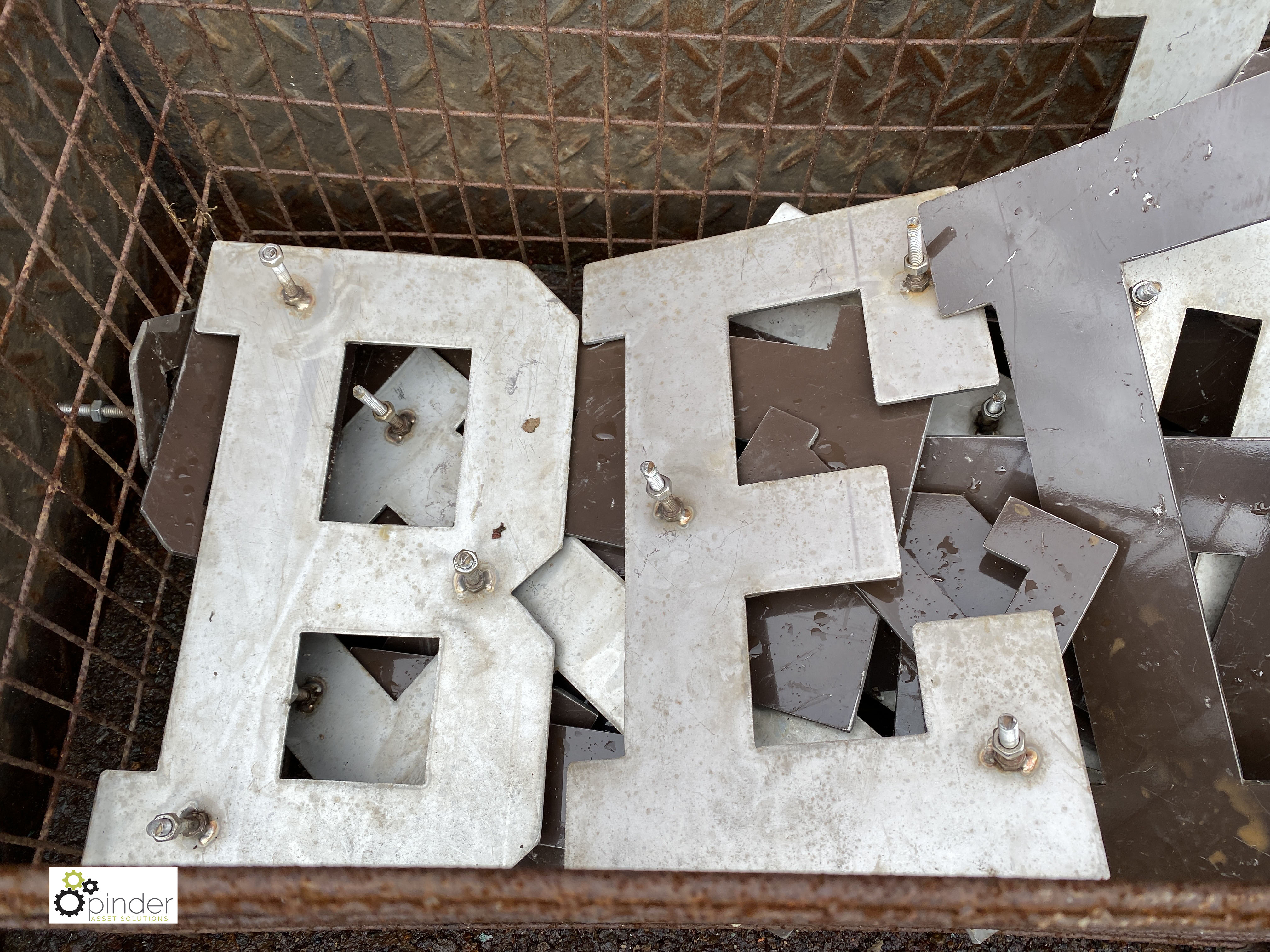 Quantity aluminium Sign Letters (LOCATION: Sussex Street, Sheffield) - Image 2 of 3