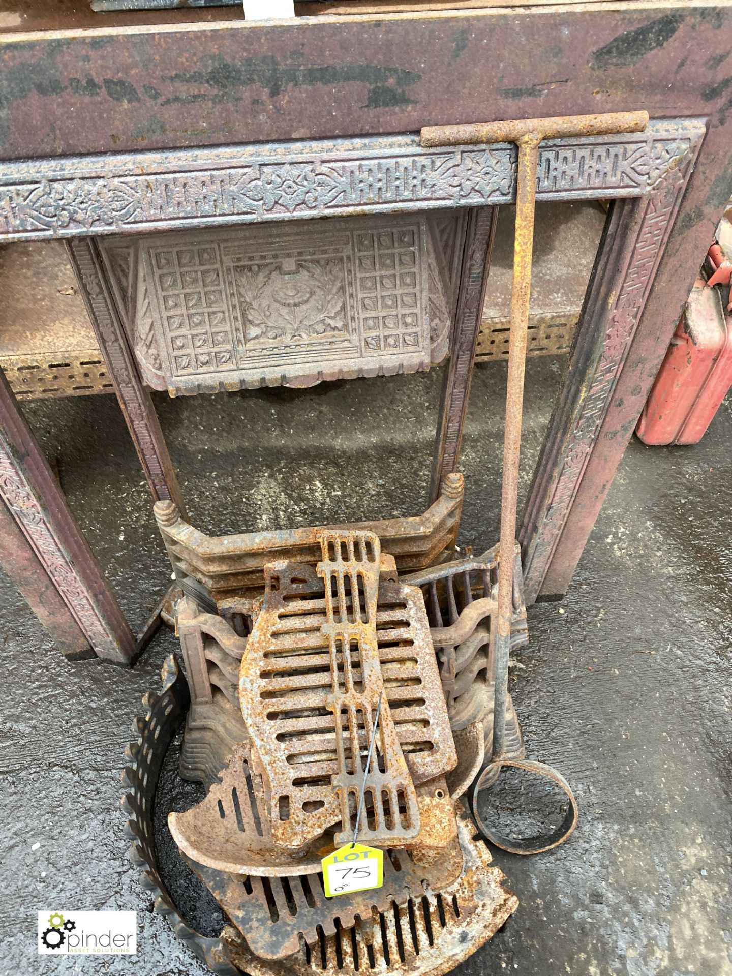 2 cast iron Fire Surrounds and various Dog Grates (LOCATION: Sussex Street, Sheffield) - Image 4 of 4