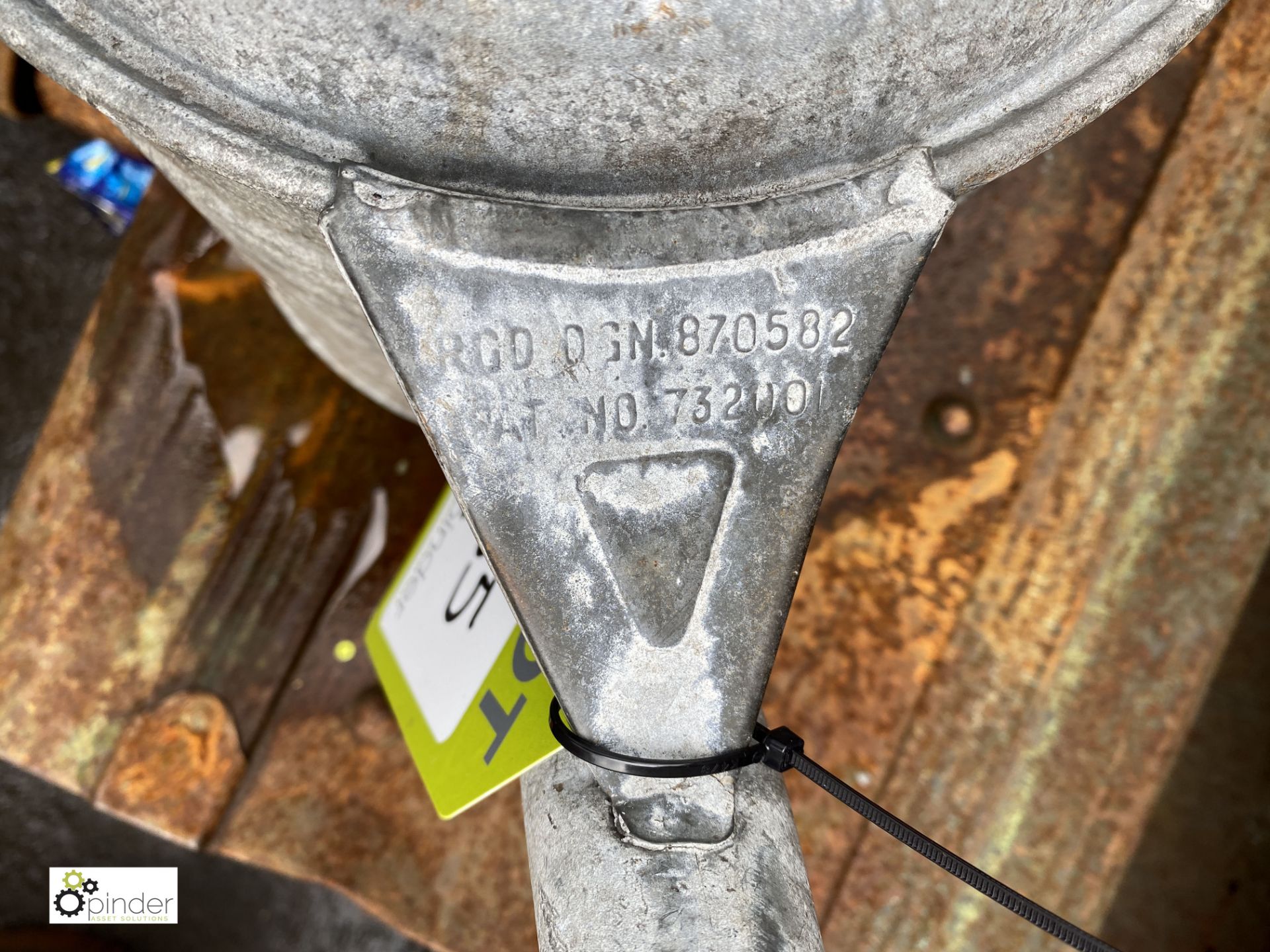 Apex galvanised Watering Can (LOCATION: Sussex Street, Sheffield) - Image 4 of 4