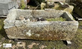 Yorkshire stone Trough, 1460mm x 700mm x 500mm tall (LOCATION: Todwick, Sheffield)