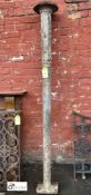 Cast iron Column, 2100mm tall (LOCATION: Sussex Street, Sheffield)
