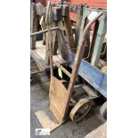 Cast iron Sack Cart (LOCATION: Sussex Street, Sheffield)