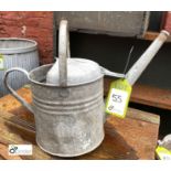 Apex galvanised Watering Can (LOCATION: Sussex Street, Sheffield)