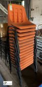 15 tubular framed Stacking Chairs