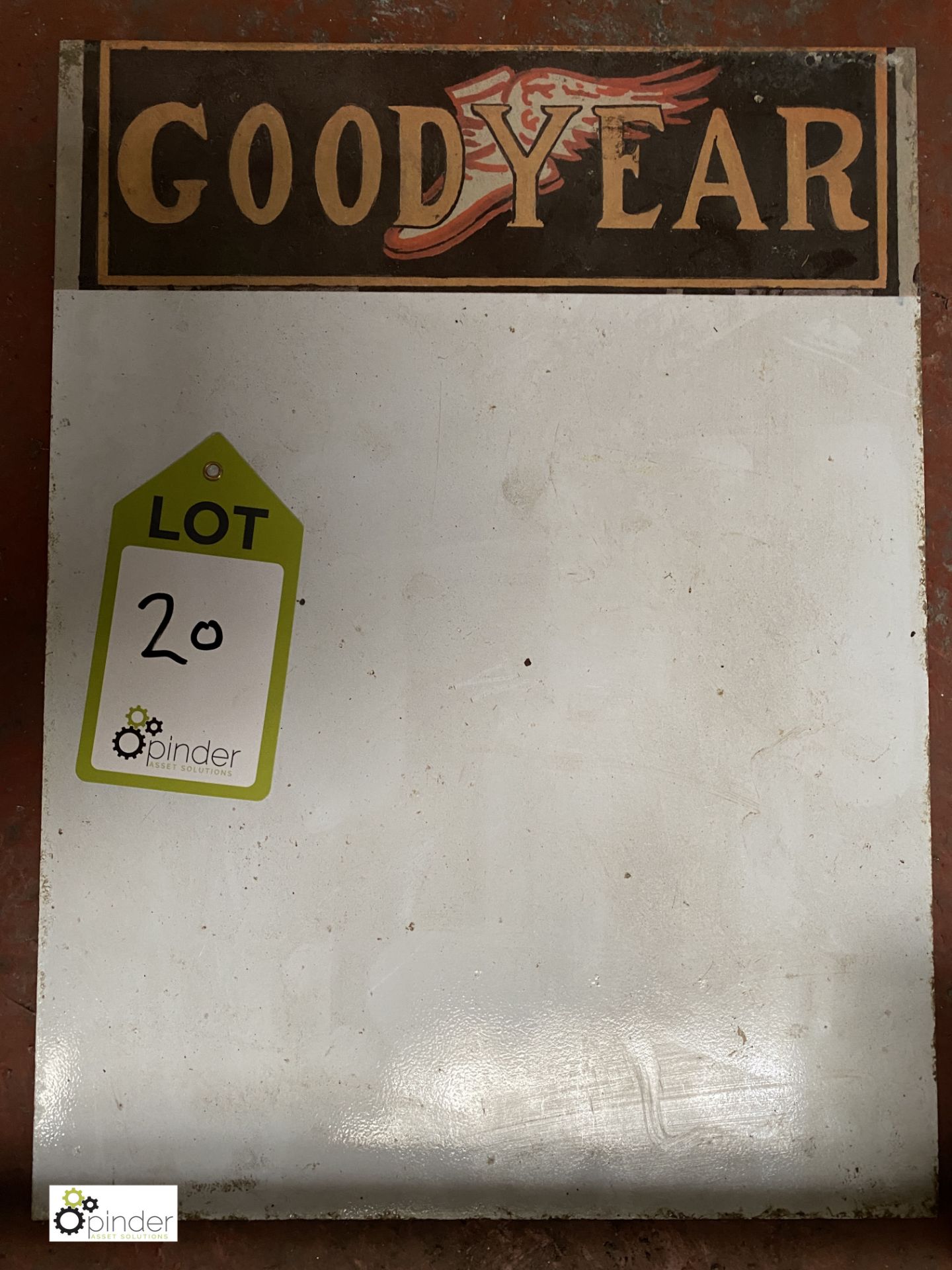 Goodyear Sign, 305mm x 400mm