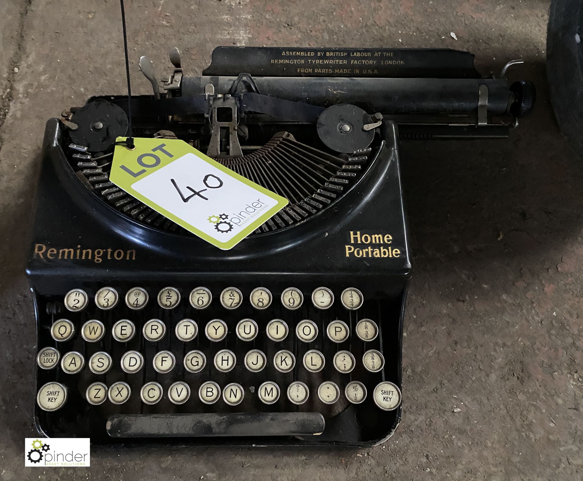 Remington Home portable manual Typewriter