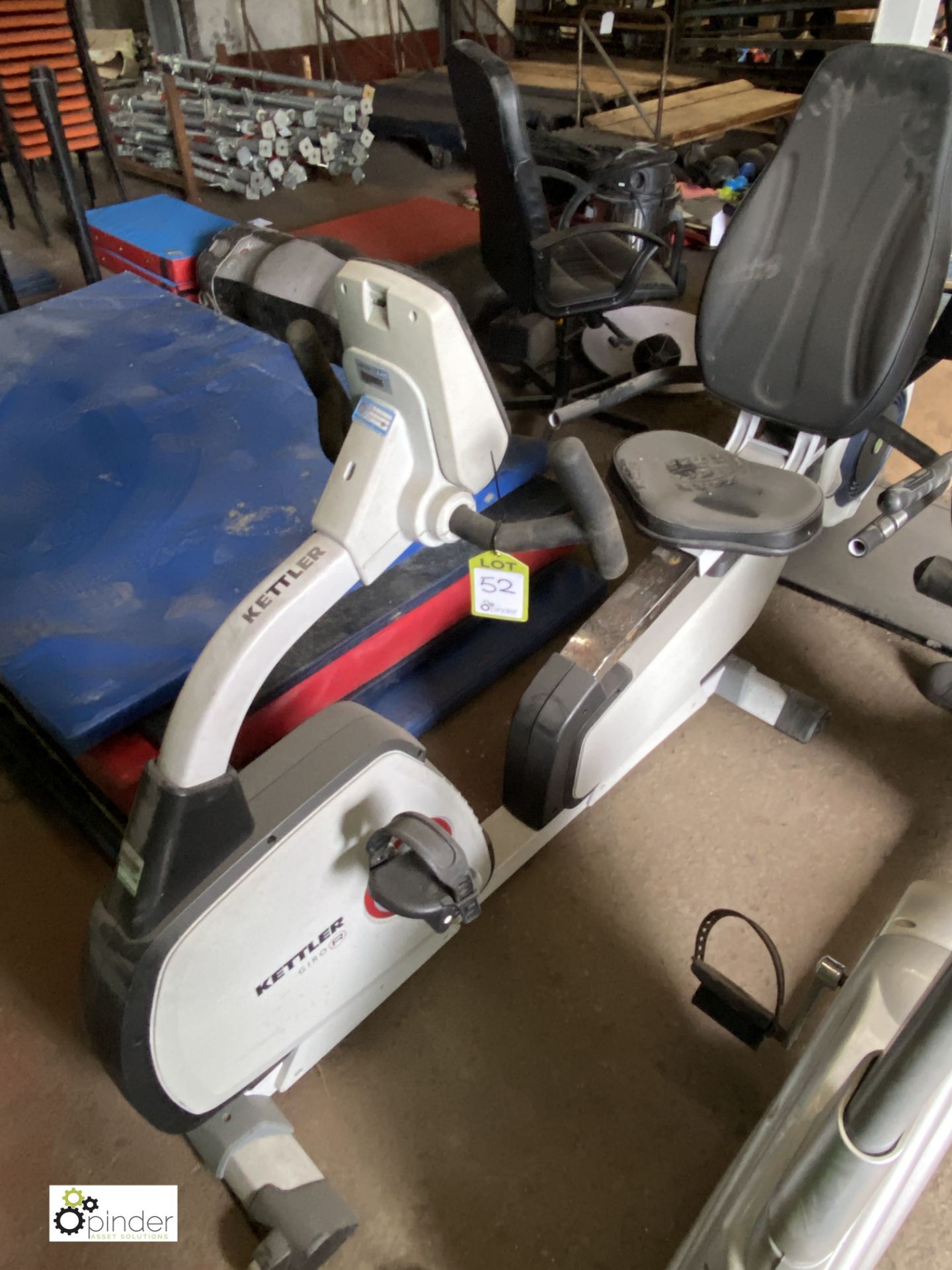 Kettler Giro R Recumbent Exercise Bike - Image 2 of 5