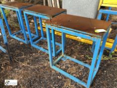 3 cast iron top Measuring Tables, approx. 700mm x 400mm (LOCATION: Woodhead Road)