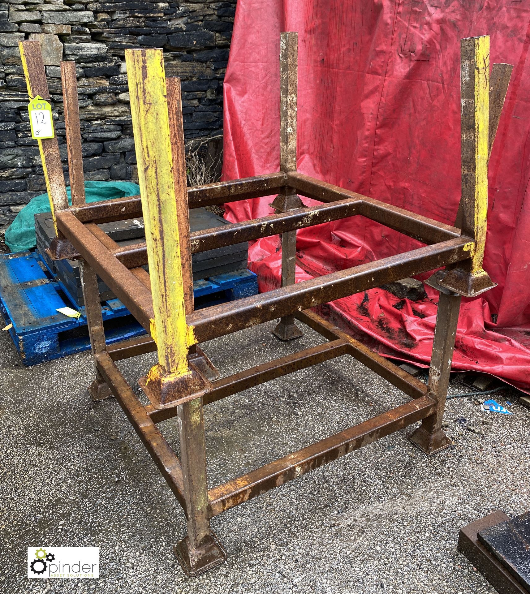 3 stackable Stillages, approx. 930mm x 930mm (LOCATION: Station Lane)