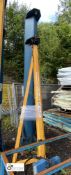 Floor standing Swing Jib Crane, 3100mm span, 500kg capacity with Demag electric hoist, column height