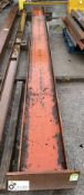 Steel Column, approx. 6135mm x 405mm (LOCATION: Station Lane)