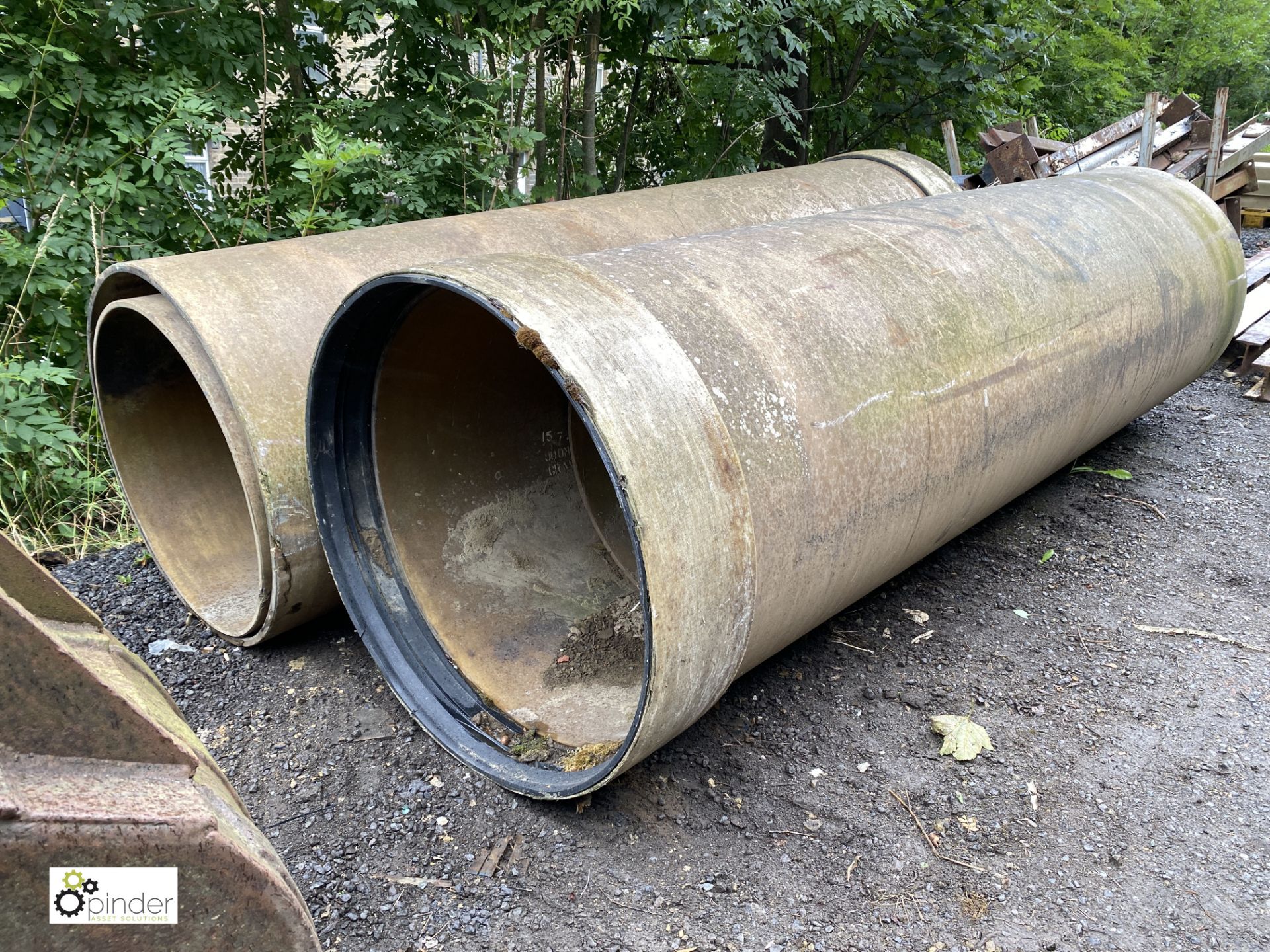 4 various Drainage Pipes, approx. 3120mm max x 900mm max (LOCATION: Woodhead Road)