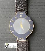 Karl Lagerfeld ladies Watch with leather strap