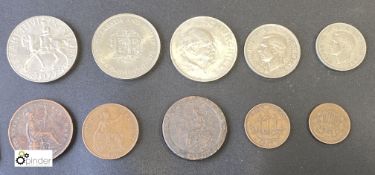 10 old vintage Coins