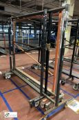 5 various mobile Garment Rails (on ground floor)