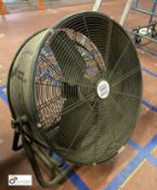 Sealey mobile Industrial Cooling Fan, 240volts (on ground floor)