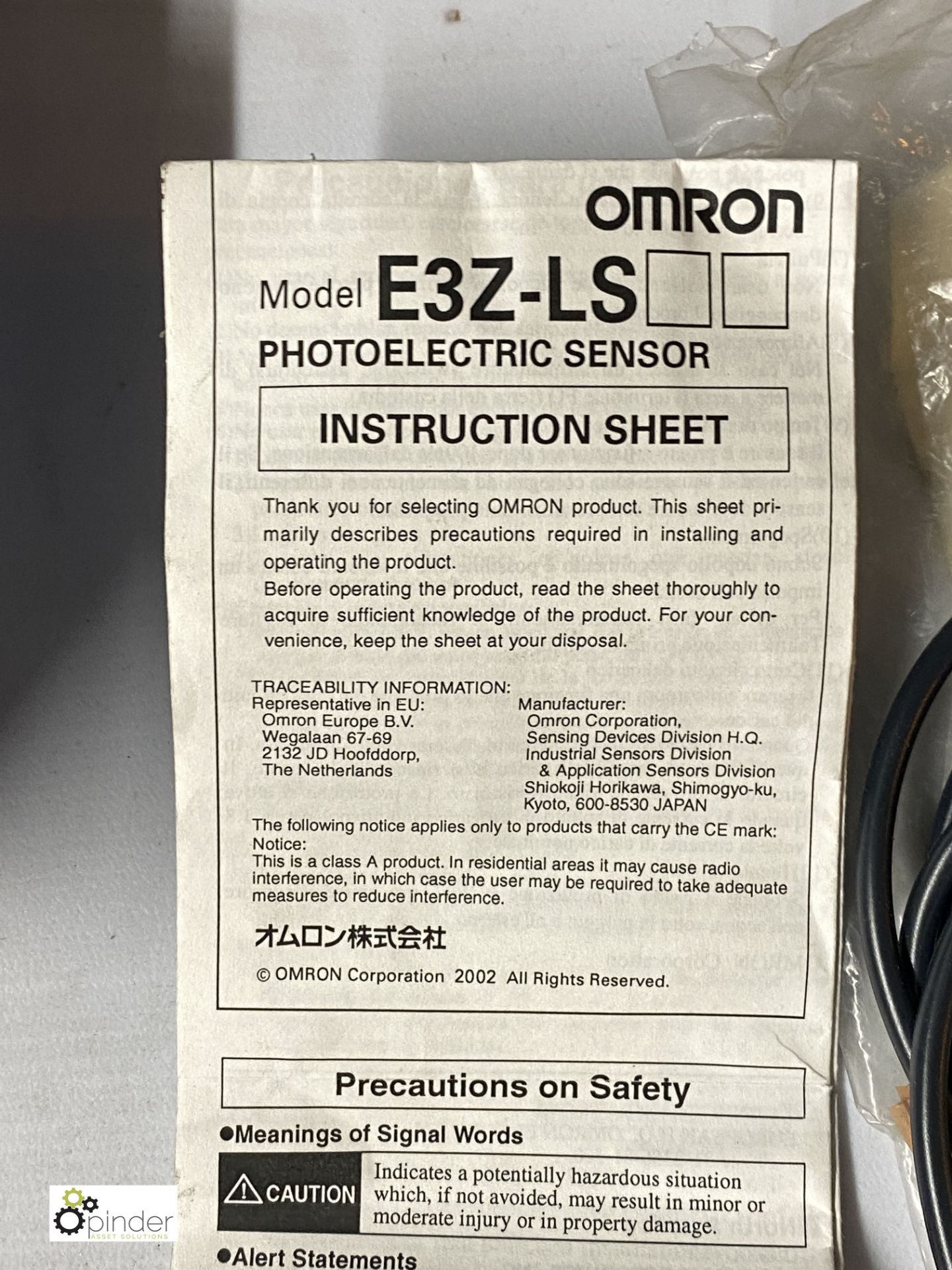 Omron E3Z-LS Photoelectric Switch - Image 2 of 2