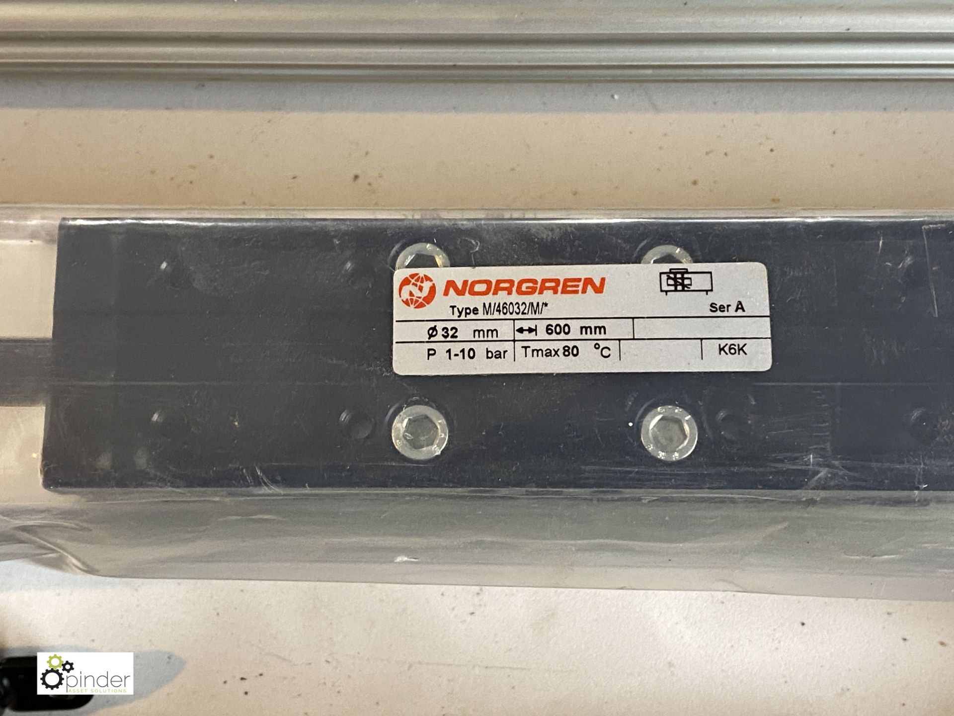 Norgren M46032 pneumatic Rodless Actuator - Image 2 of 4