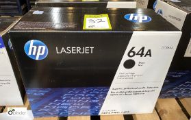 HP 64A Print Cartridge, black, boxed and unused