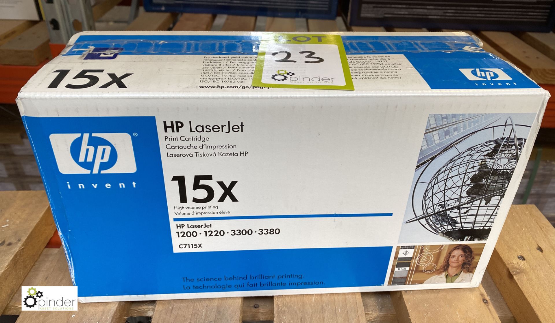 HP 15X Print Cartridge, boxed and unused