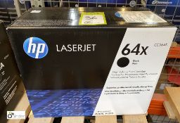 HP 64X Print Cartridge, black, boxed and unused