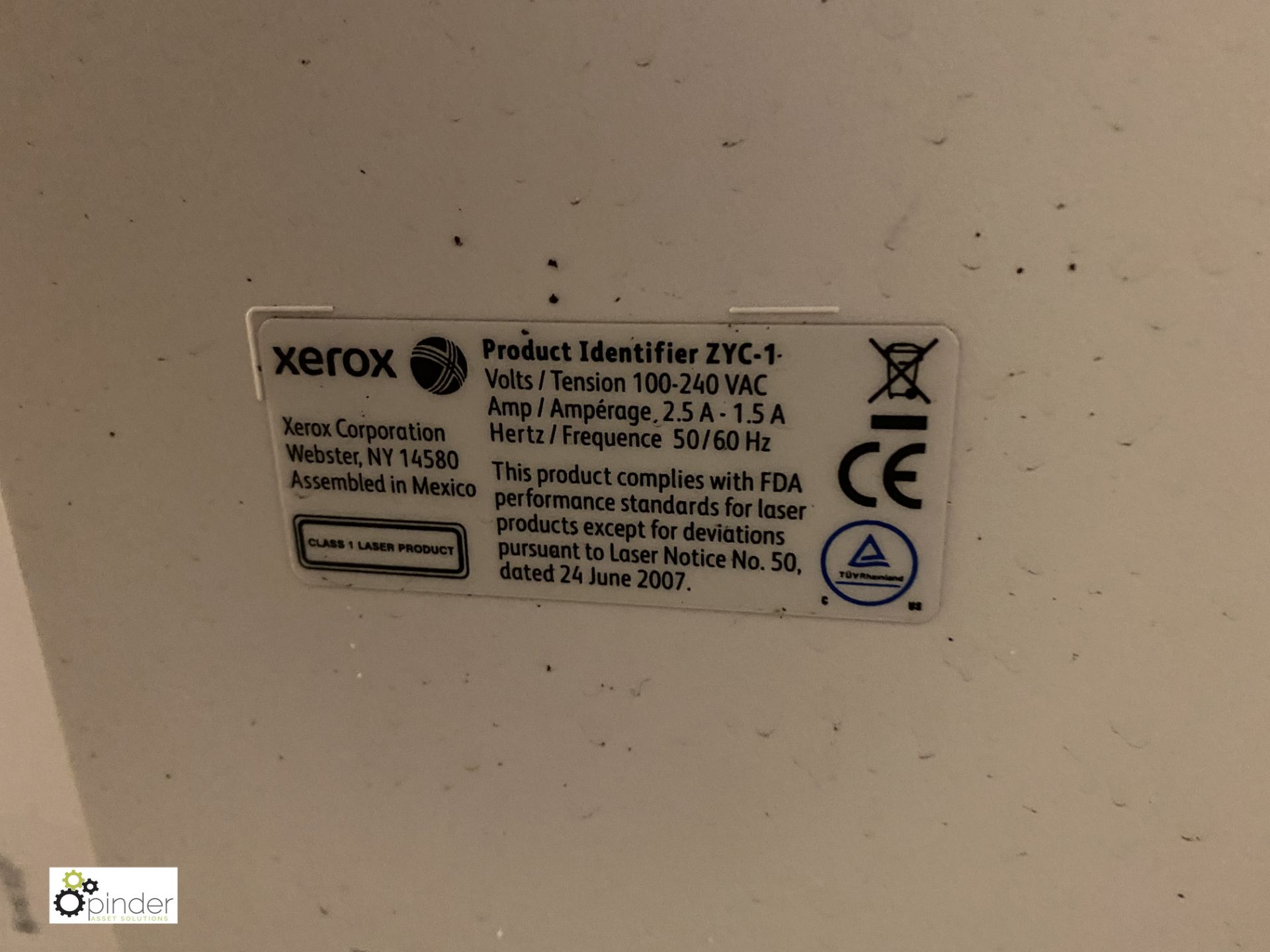 Xerox Versant 80 Digital Press, comprising Xerox EX80 Fiery, Paperdeck A-CF01, Versant 80 JB240 - Image 18 of 28