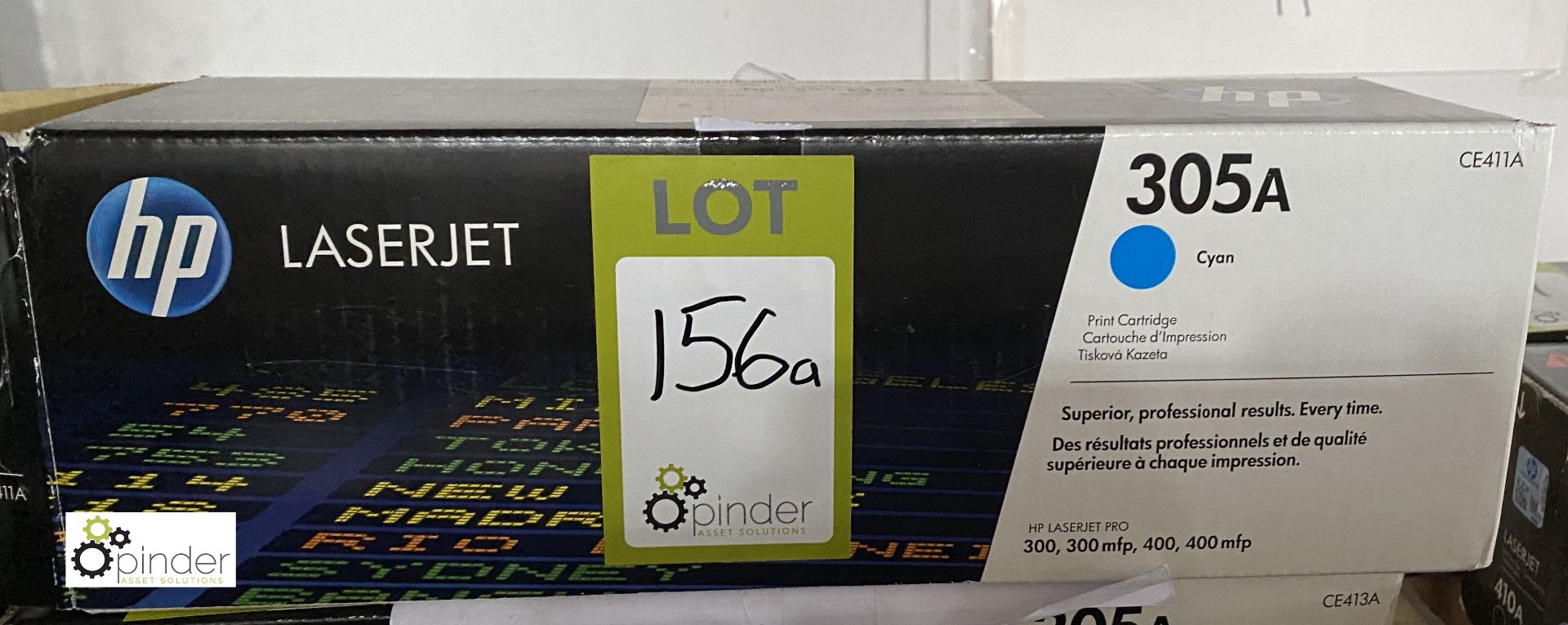 HP 305A Toner Cartridge, cyan, boxed and unused