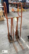 Sack Cart with triple wheels and forks