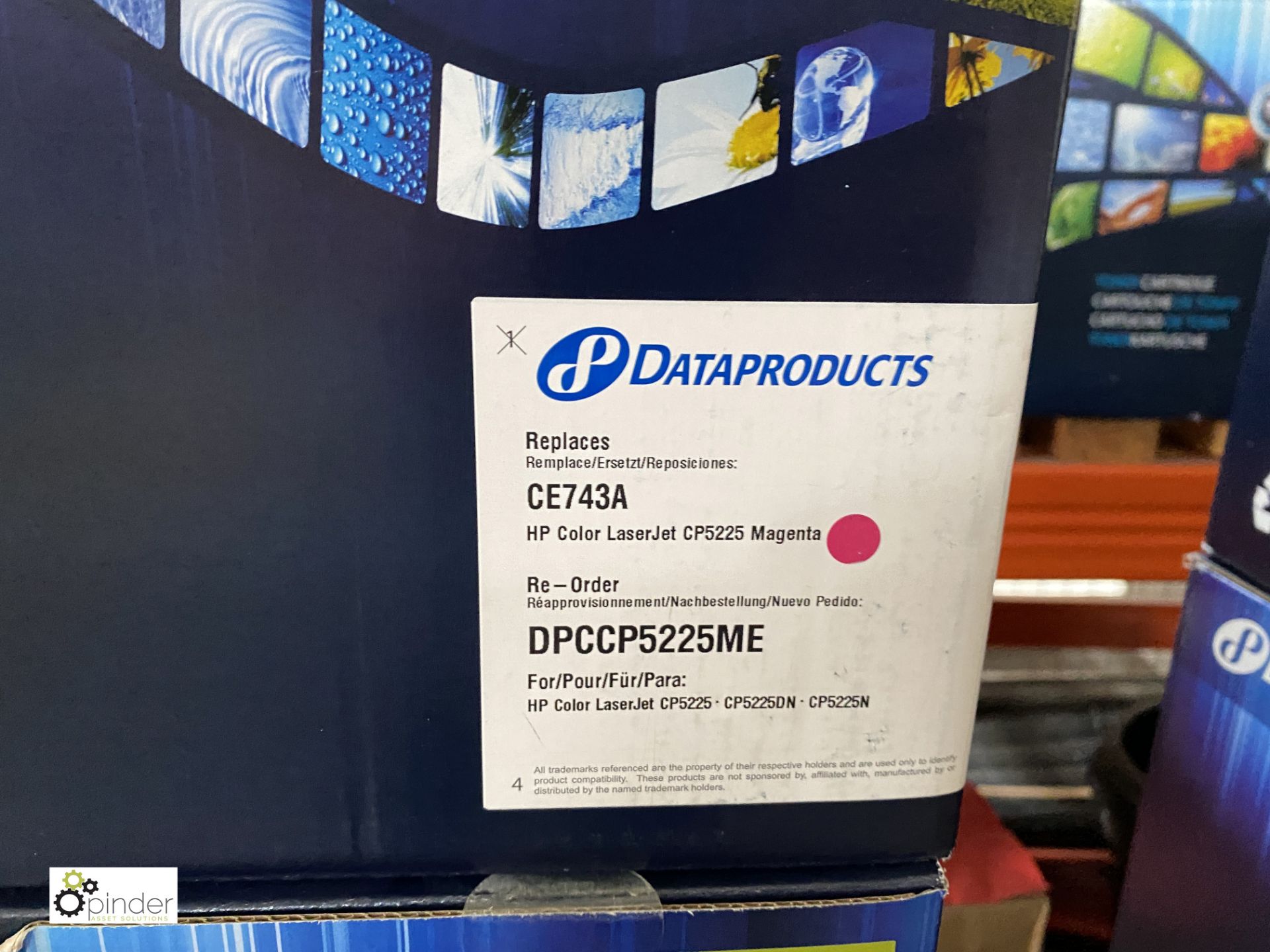 Data Products Toner Cartridge, magenta for HP CE74 - Image 2 of 2