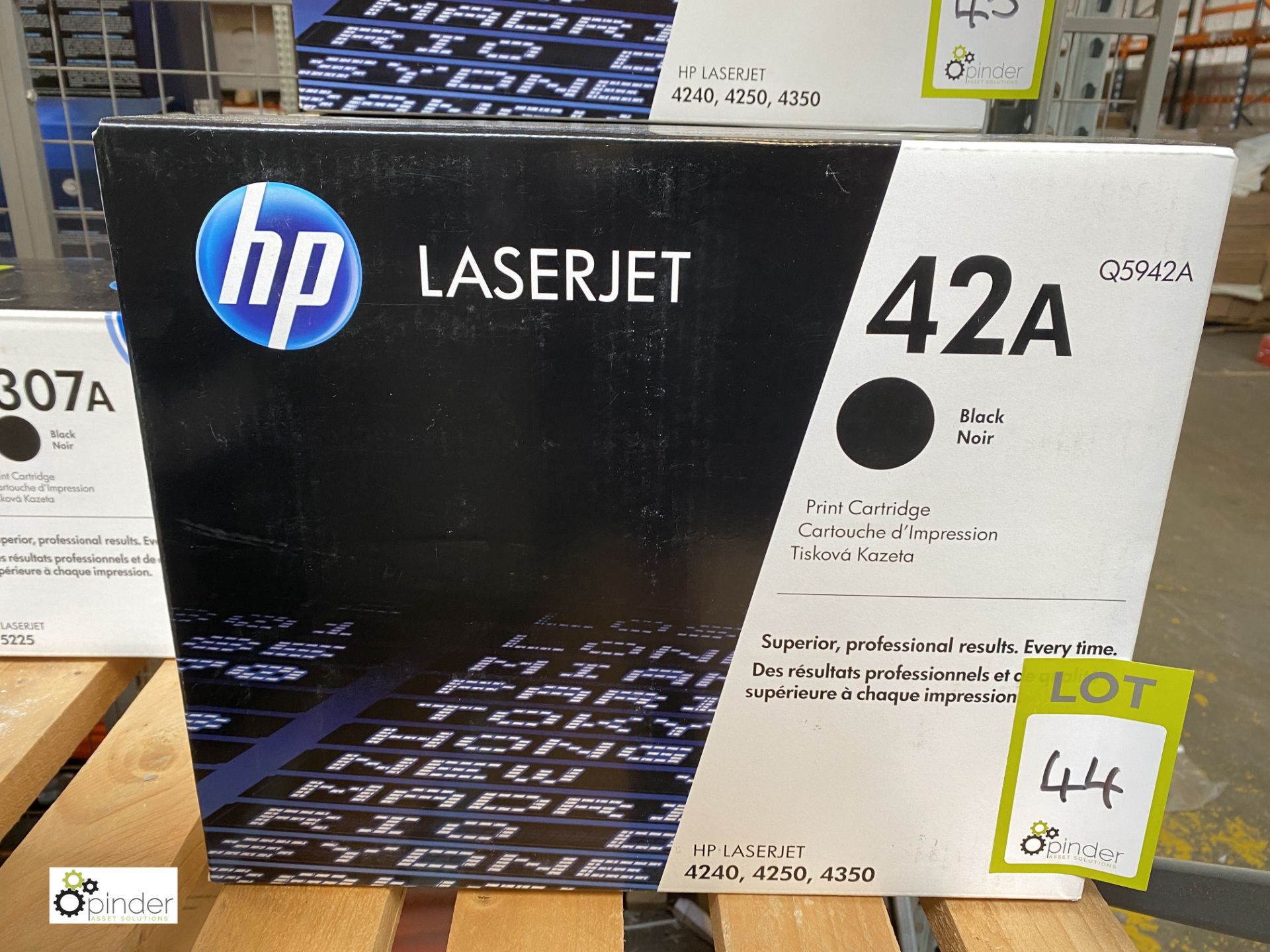 HP 42A Print Cartridge, black, boxed and unused