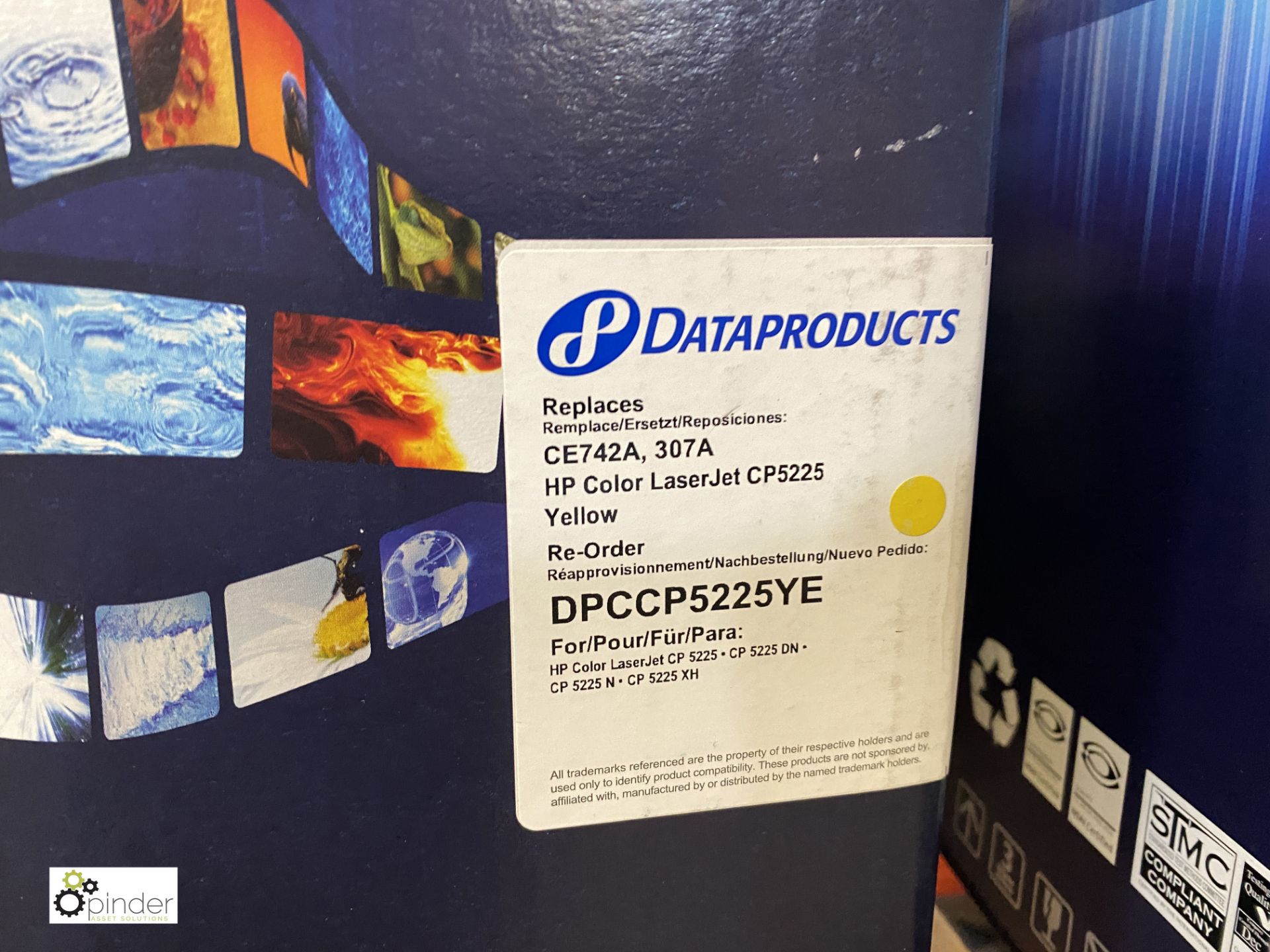 Data Products Toner Cartridge, yellow for HP CE742A, 307A, boxed and unused - Image 2 of 2